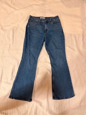 Abercrombie & Fitch Women's Medium Blue Flare Jeans